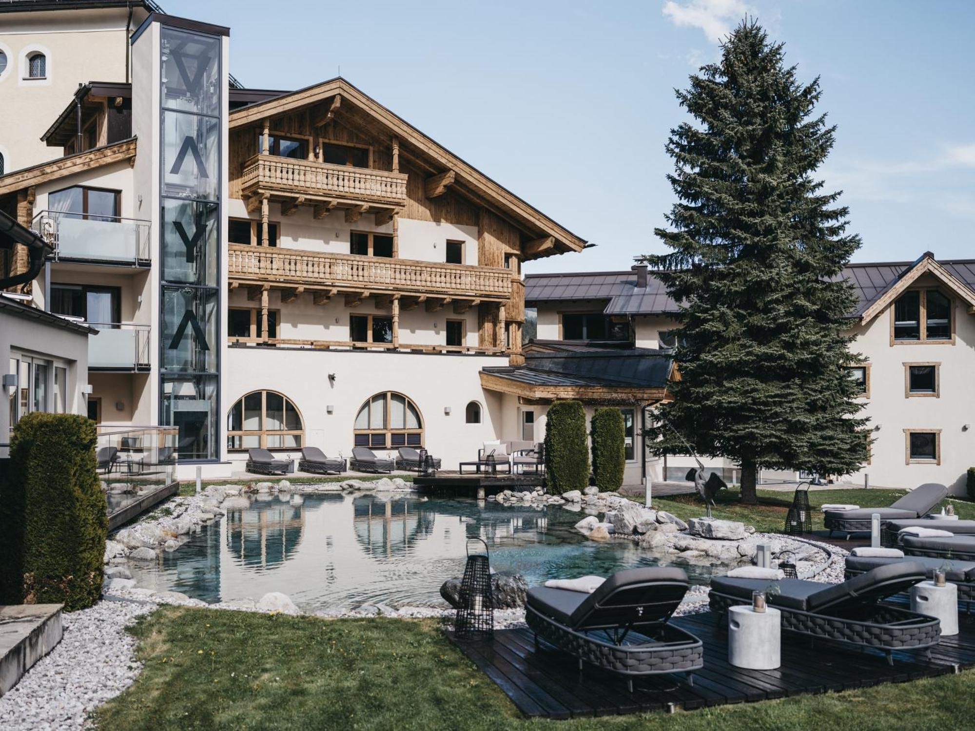 Vaya Post Saalbach Inklusive Joker Card Hotel Exterior foto